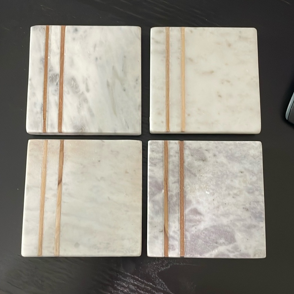 Marble Coasters
